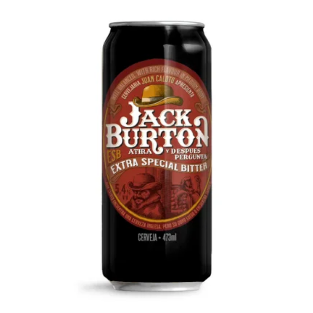 JUAN CALOTO JACK BURTON 473ML — cerveja artesanal não pasteurizada