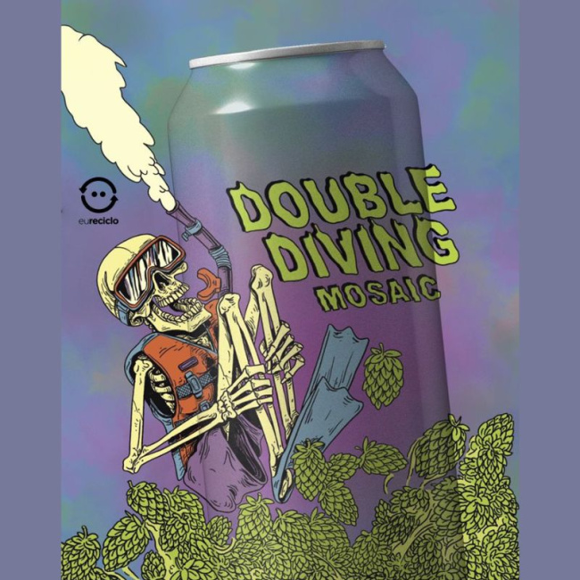 LOCALS ONLY DOUBLE DIVING MOSAIC 473ML