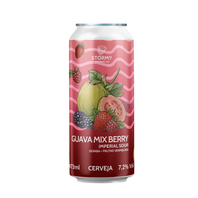 CERV. STORMY GUAVA MIX BIERRIES SOUR 473ML