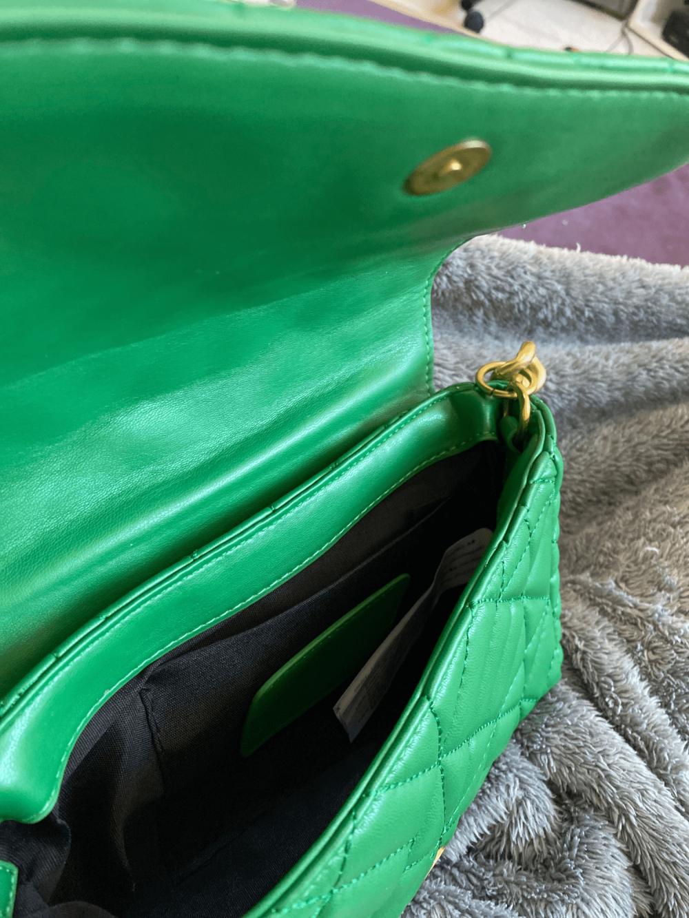 chanel handbolsa green