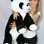 Almofada Travesseiro Panda 80 cm
