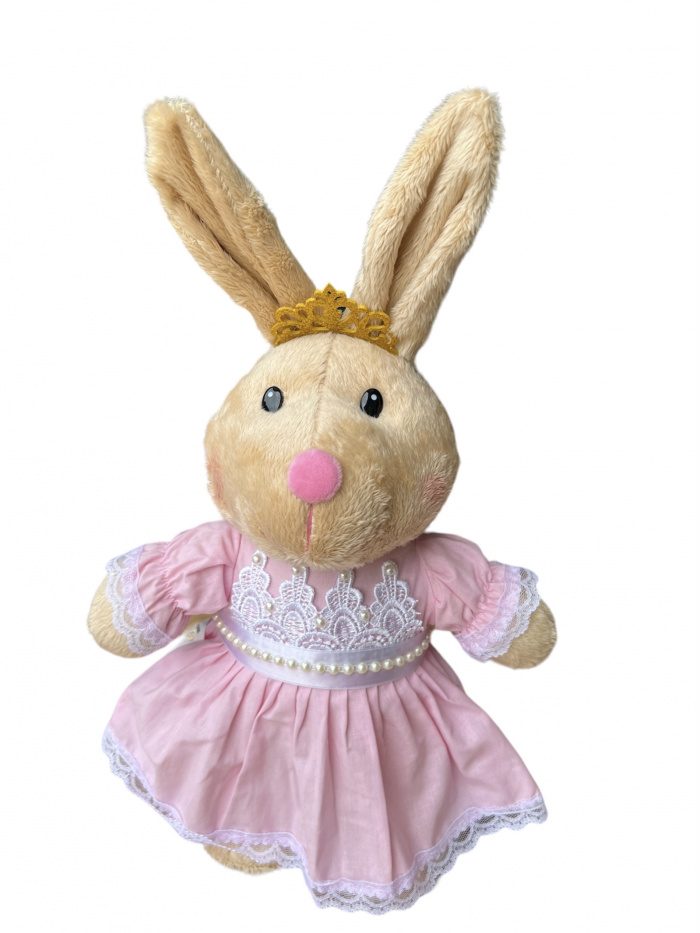 Coelha em Pé Princesa G Páscoa Decoração Quarto Festa Infantil Presentes