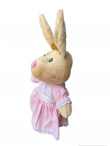 Coelha em Pé Princesa P Páscoa Decoração Quarto Festa Infantil Presentes