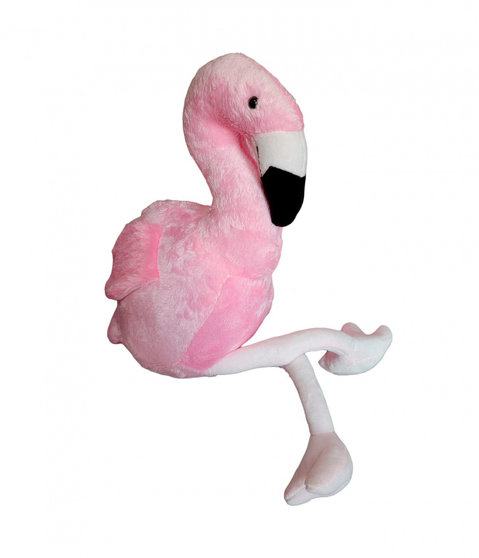 Flamingo de Pelúcia Fofinho 1 metro Decoração Quarto Festa Infantil Presentes