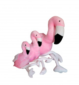 Flamingo Fofinho Decoração Quarto E Festa Infantil M 50cm Antialérgico