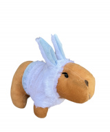 Kit Casal de Capivaras de Pelúcia 40cm Antialérgico Filó Agenor