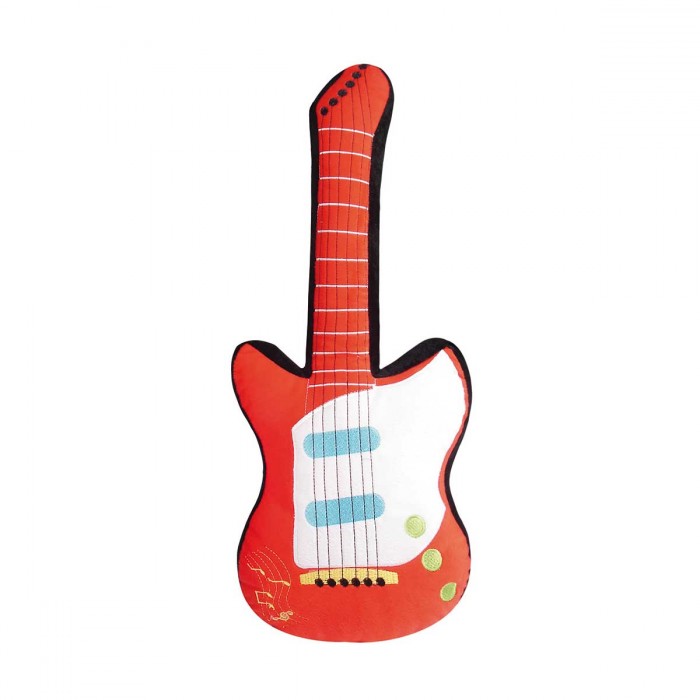 Guitarra de Pelúcia Vermelha