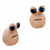 Pou de Pelúcia Fofinho Antialérgico Presentes Nichos Furdiburb Allien Gamer