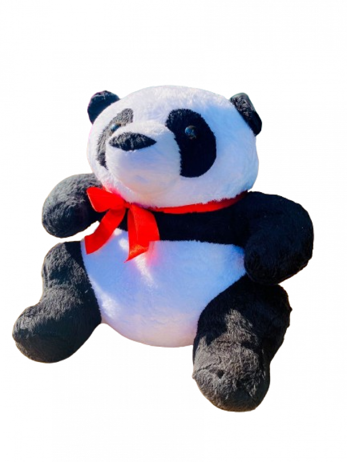 Ursinho Panda de Pelúcia Antialérgico Presentes Nichos Decoração Quarto Festa Infantil