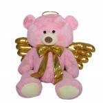 Urso De Pelúcia Anjo Gigante Decoração Brinquedo Rosa 70cm