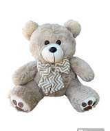 Urso Patinha de Pelúcia M 40cm Antialérgico Ursinhos Carinhosos Presentes Nichos