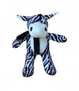 Zebra de Pelúcia Safari Mini Decoração Quarto Festa Infantil Presentes Nichos