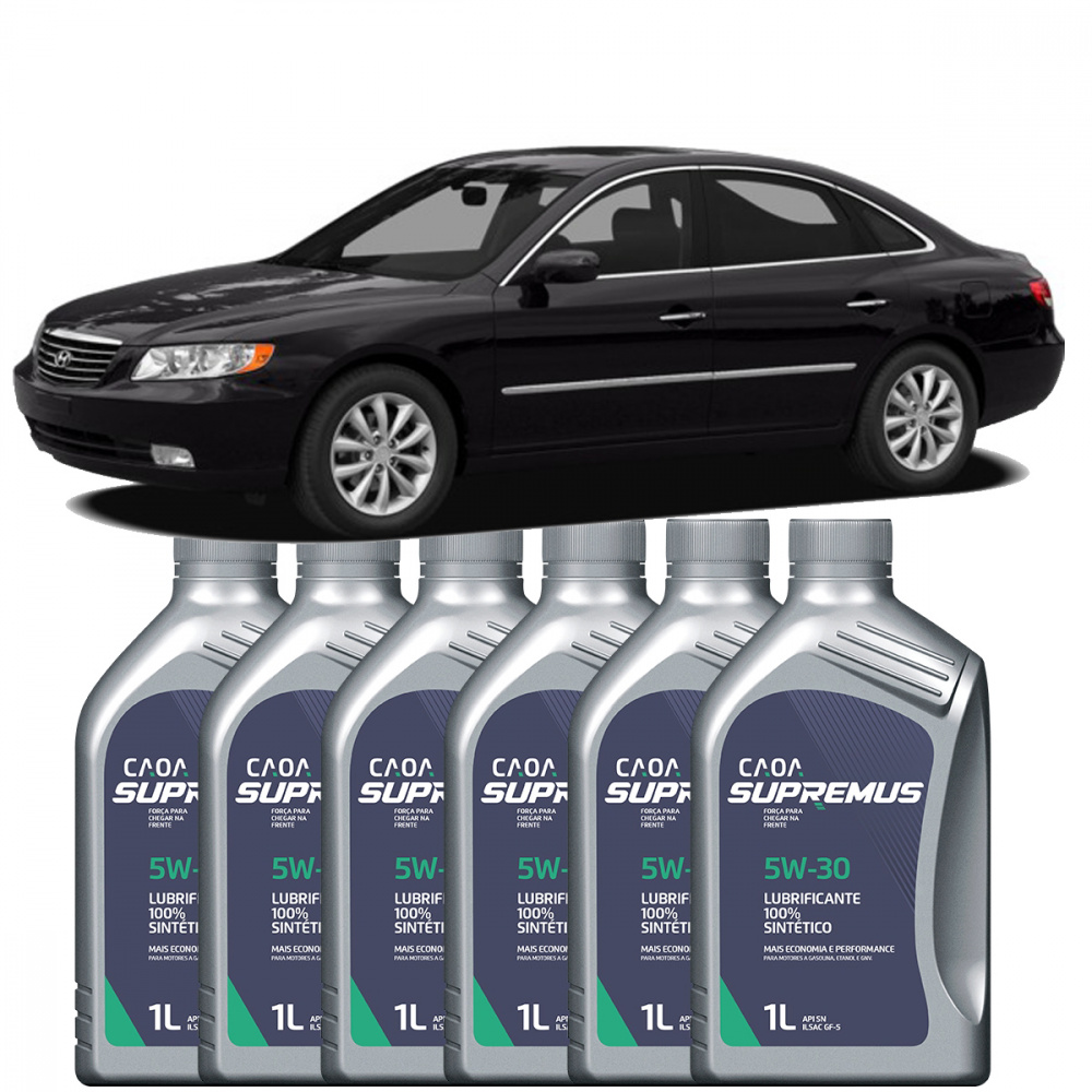6 ??leo Sint??tico 5w30 Original Hyundai Azera 2012 3.0 V6 - Bobkar ...