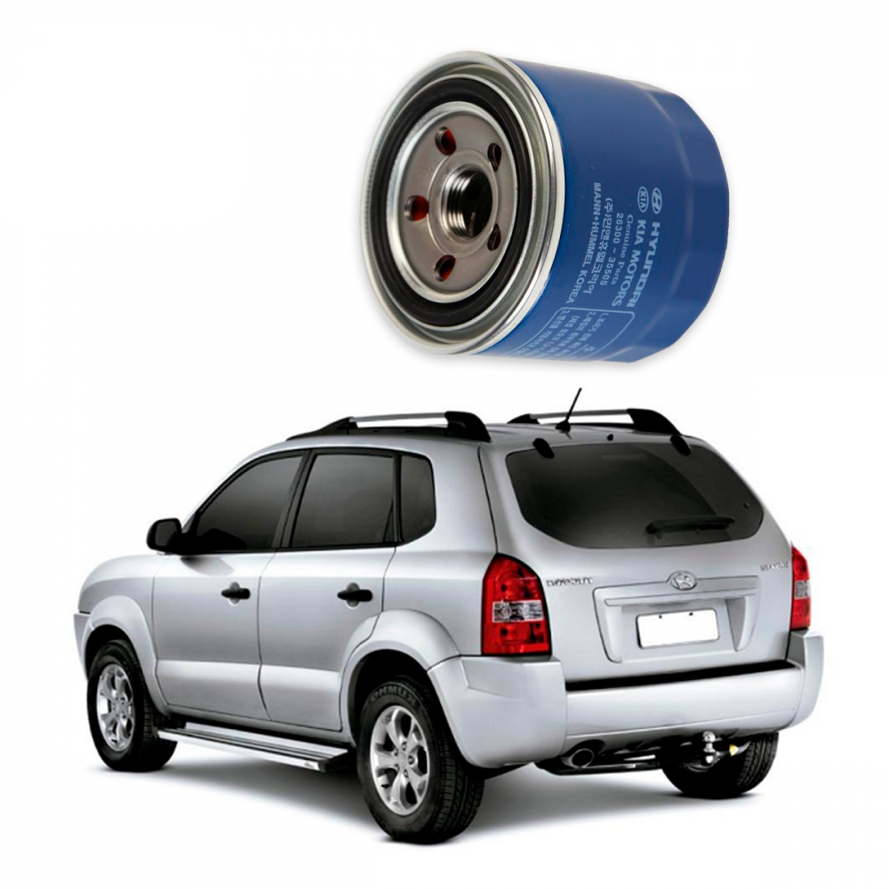 Filtro de Óleo Original Hyundai Tucson 2006 a 2020 - Bobkar - Óleos e ...