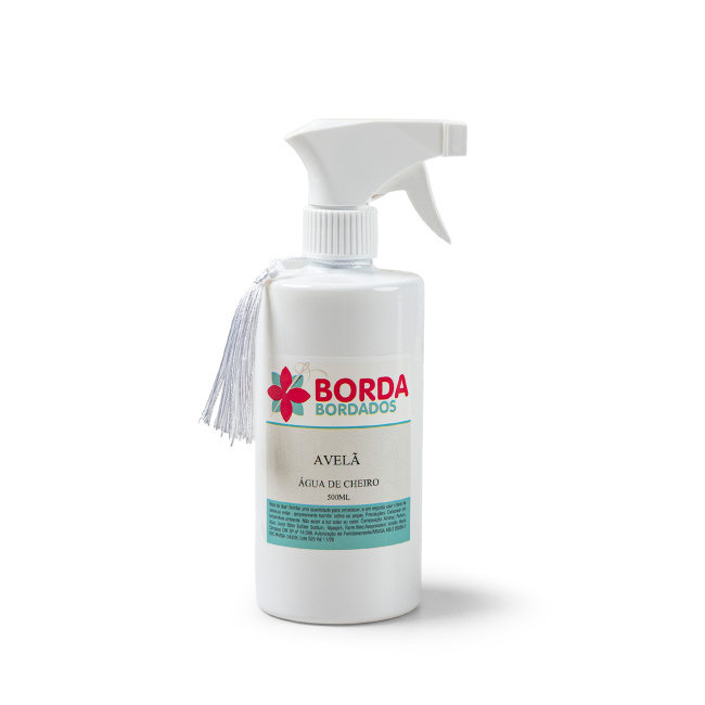 Água Perfumada Frasco Borrifador 500ml - Fragrância Avelã
