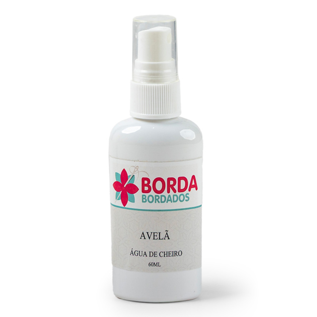 Água Perfumada Frasco Borrifador 60ml - Fragrância Avelã