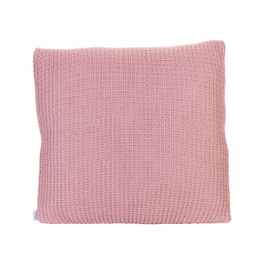 Almofada Arya Tricot 50cm x 50cm 01 Peça - Rosa Chá
