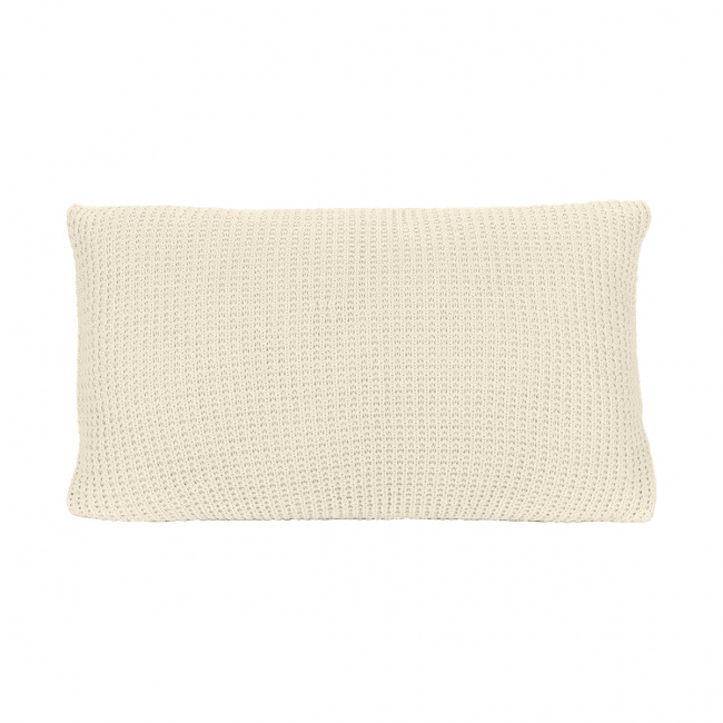 Almofada Arya Tricot 55cm x 35cm 01 Peça - Areia