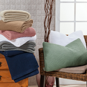 Almofada Arya Tricot 55cm x 35cm 01 Peça - Bege