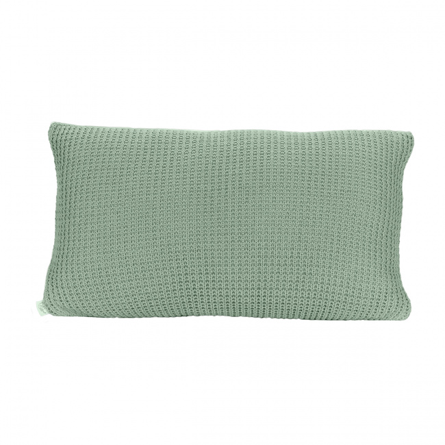 Almofada Arya Tricot 55cm x 35cm 01 Peça - Verde