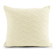 Almofada Liz Tricot Chevron 50cm x 50cm 01 Peça - Palha