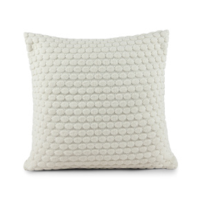 Almofada Liz Tricot Topázio 50cm x 50cm 100% Acrílico 02 Peças - Branco