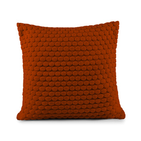 Almofada Liz Tricot Topázio 50cm x 50cm 100% Acrílico 02 Peças - Cobre