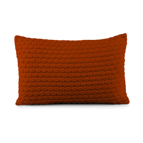 Almofada Liz Tricot Topázio 55cm x 35cm 100% Acrílico 02 Peças - Cobre