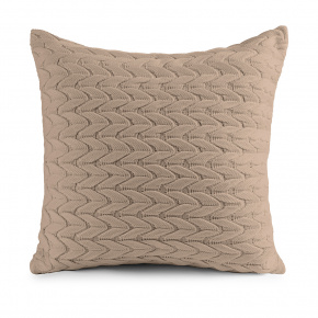 Almofada Liz Tricot Trança 50cm x 50cm 01 Peça - Bege