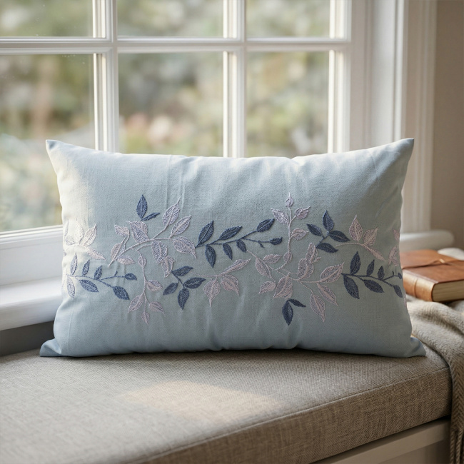 Almofada Londres 200 Fios 55cm x 35cm 01 Peça - Azul