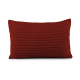 Almofada Liz Tricot Topázio 55cm x 35cm Tecido Acrílico 01 Peça - Vinho