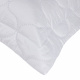 Cama Posta Completa Queen Sonhare 400 Fios Fibra de Bambu 16 Peças - Branco / Branco