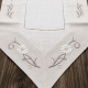 Caminho de Mesa Campestre Estilo Rústica 40cm x 220cm 01 Peça - Camomila