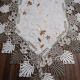 Caminho de Mesa Roseto 40cm x 220cm 01 Peça - Flor Ouro