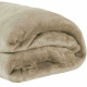 Cobertor Casal Padrão Manta Microfibra 01 Peça - Caqui