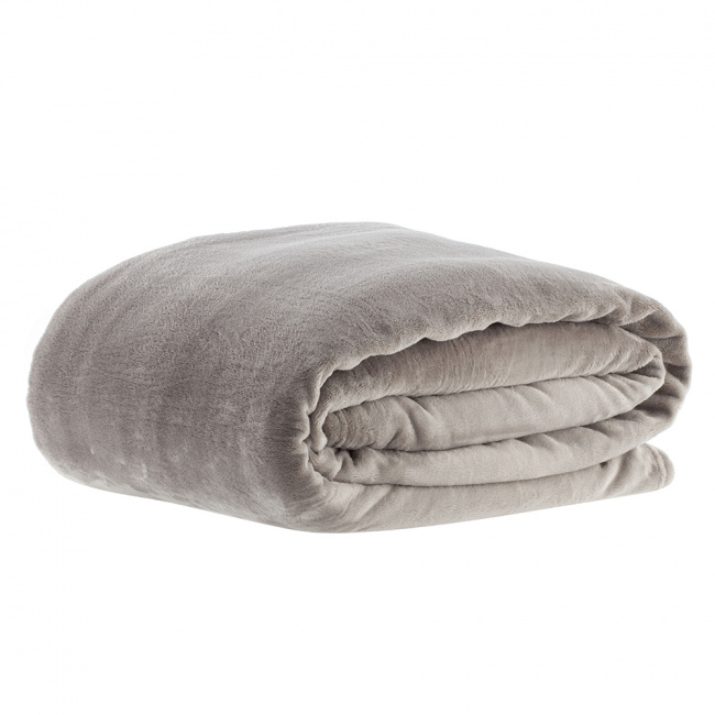 Cobertor Queen Soft Lumi Dupla Face 01 Peça - Cáqui
