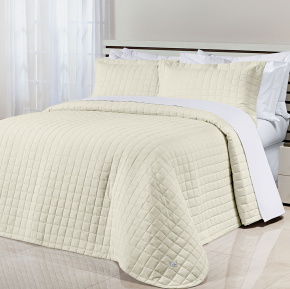 Cobre Leito Casal King Glass Tecido 200 Fios 100% Algodão 03 Peças - Palha