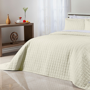 Cobre Leito Casal King Glass Tecido 200 Fios 100% Algodão 03 Peças - Palha