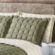 Cobre Leito Casal Queen Cordoba Matelado 03 Peças - Verde