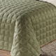Cobre Leito Casal Queen Cordoba Matelado 03 Peças - Verde