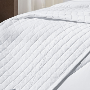 Cobre Leito Casal Queen Glass Tecido 200 Fios 100% Algodão 03 Peças - Branco