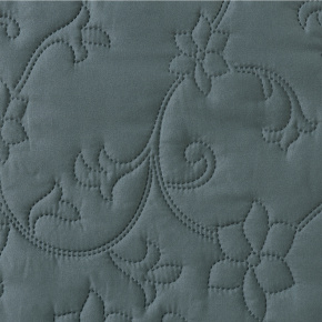 Cobre Leito Casal Suavit Percal Dupla Face 400 Fios Acetinado 03 Peças - Verde / Palha