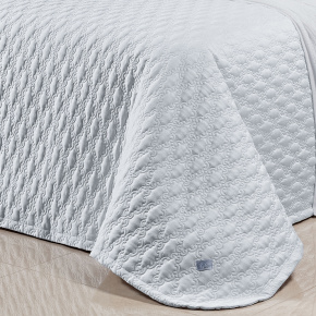 Cobre Leito Casal Super King Venetto Tecido 400 Fios Egípcio 100% Algodão 03 Peças - Branco