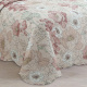 Cobre Leito Colcha Casal Botannia 2,40m x 2,20m 03 Peças - Aurora
