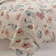 Cobre Leito Colcha Queen Botannia 2,60m x 2,40m 03 Peças - Provence