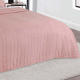Cobre Leito King Lisbon 2,80m x 2,60m Toque Macio 03 Peças - Rosa