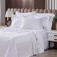 Cobre Leito Matelado King Monet 400 Fios Egípcios 100% Algodão 03 Peças - Branco