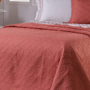 Cobre Leito Queen Lustria 400 Fios Egípcios 100% Algodão 2,60mx2,40m 03 Peças - Terracota