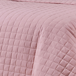 Cobre Leito Solteiro Glass Tecido 200 Fios 100% Algodão 02 Peças - Rosa Chá