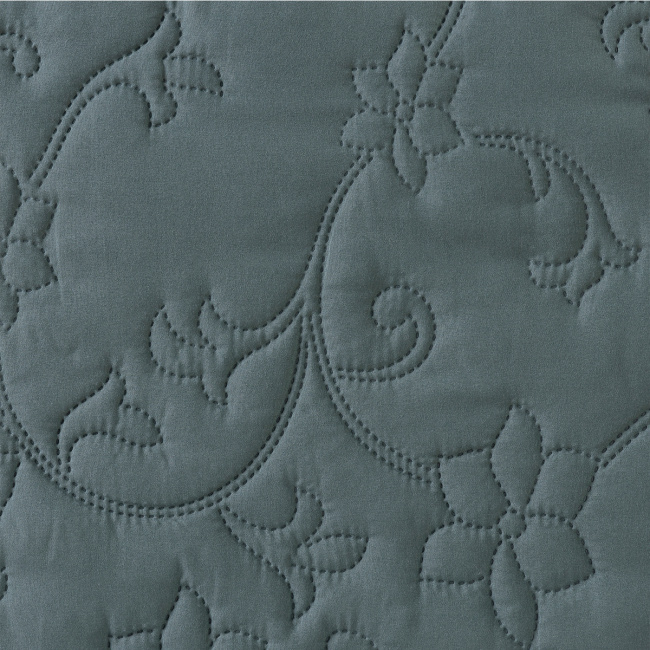 Cobre Leito Solteiro Suavit Percal Dupla Face 400 Fios Acetinado 02 Peças - Verde / Palha